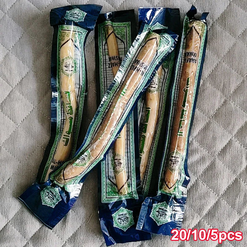 20/10/5pcs Miswak Sewak Stick For Teeth Cleaning Traditional Natural Misvak Siwak Miswaak Stain Removal Travel Soft Peelu